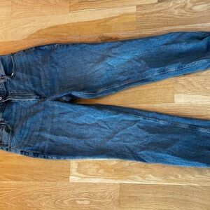 Abercrombie & Fitch Women’s Dark Blue Straight Jeans